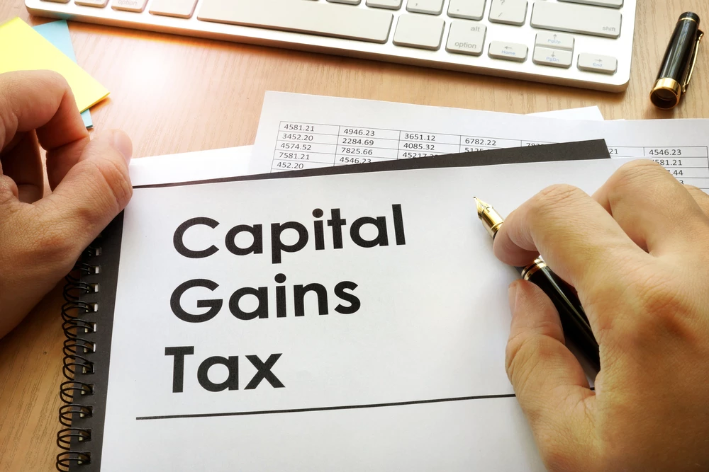 Tax implications for capital gains