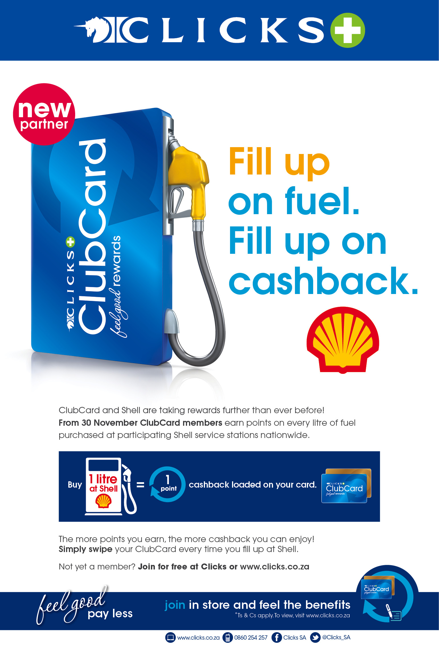 Clicks partners with Shell for a new loyalty programme