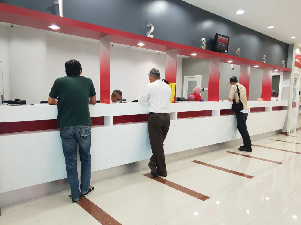 What is over the counter banking?